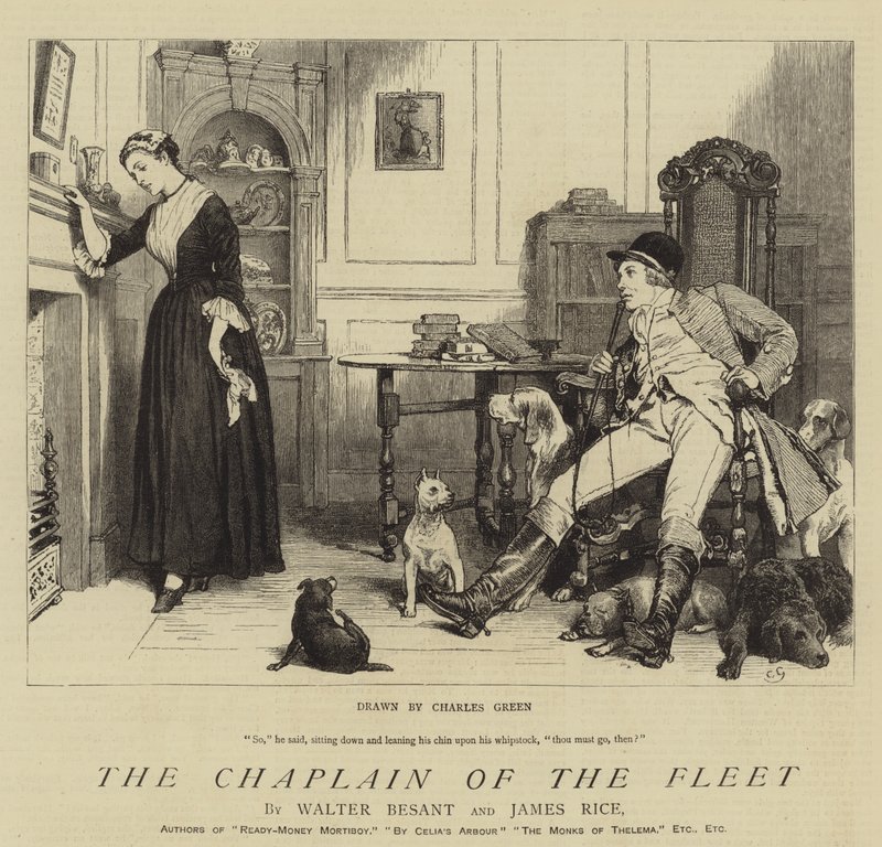 The Chaplain of the Fleet by Charles Green