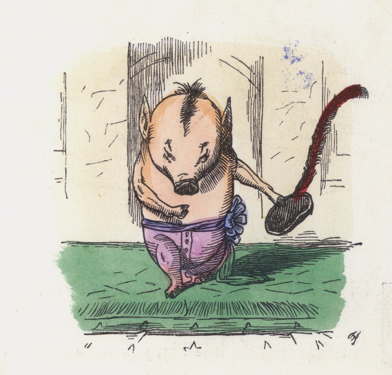 The Little Piggy-wig by Charles Henry (after) Bennett