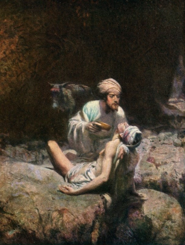 The Good Samaritan by Charles Herbert Moore