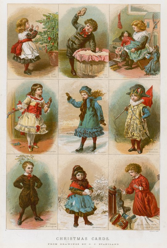 Christmas cards by Charles J. Staniland