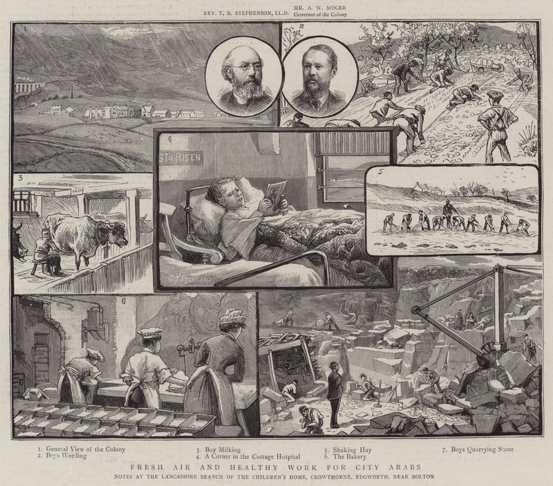 Fresh Air and Healthy Work for City Arabs, Notes at the Lancashire Branch of the Children