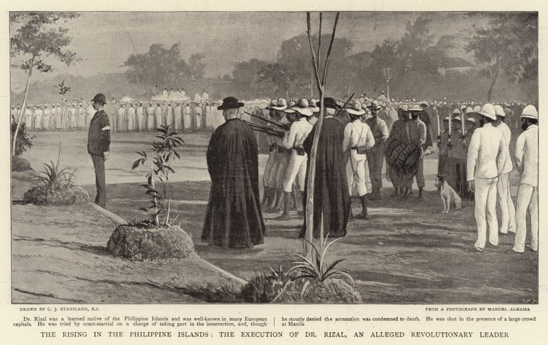 The Rising in the Philippine Islands, the Execution of Dr. Rizal, an Alleged Revolutionary Leader by Charles J. Staniland
