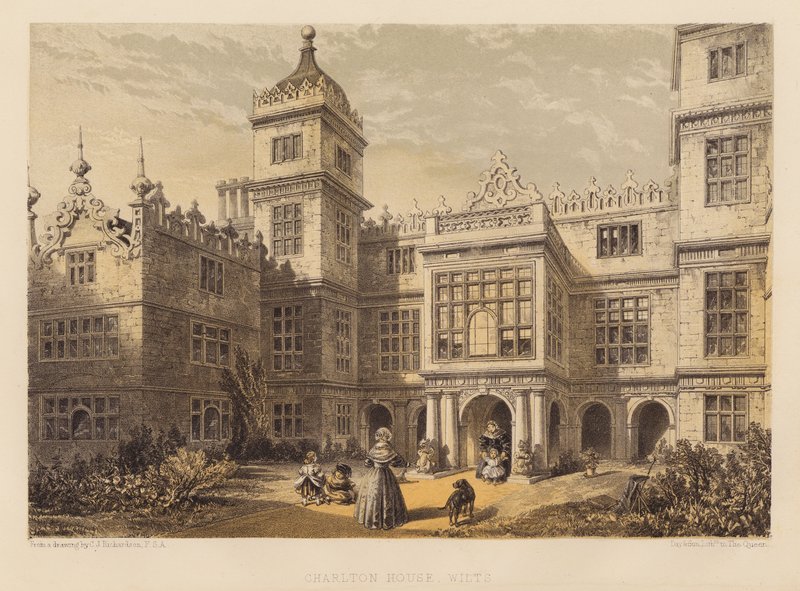 Charlton House, Wilts by Charles James Richardson