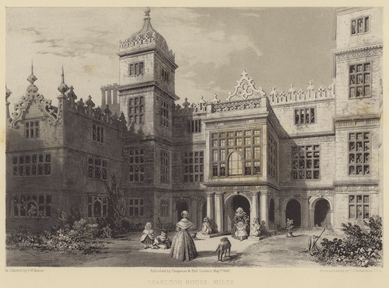 Charlton House, Wilts by Charles James Richardson