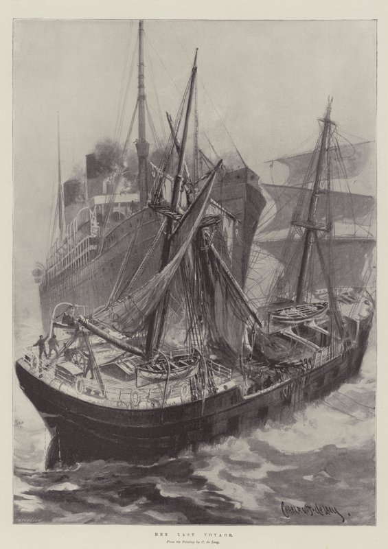 Her Last Voyage by Charles John de Lacy