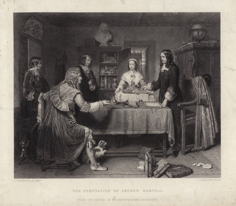 Andrew Marvel by Charles Landseer