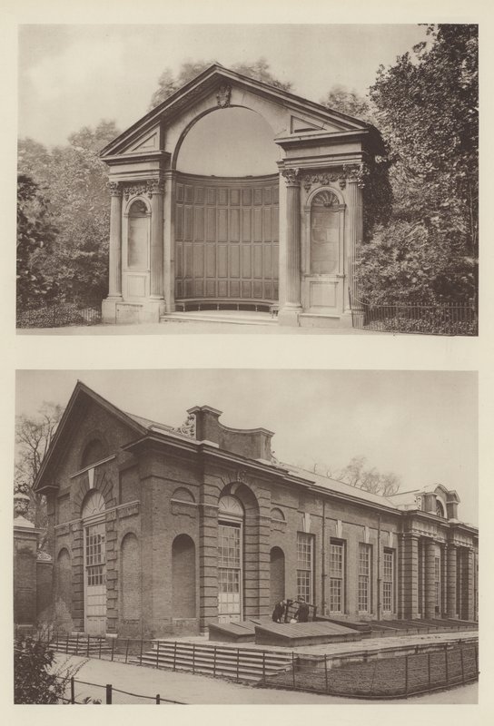 Alcove and Banqueting Hall, Kensington Gardens by Charles Latham