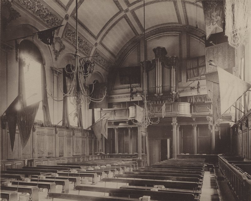 Chelsea Hospital, Interior of the Chapel by Charles Latham