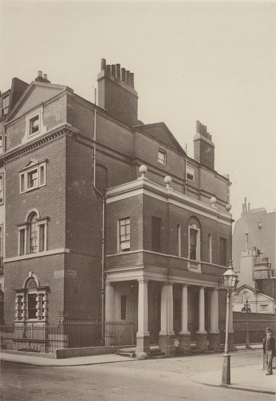 Corner House, South Audley Street, West by Charles Latham
