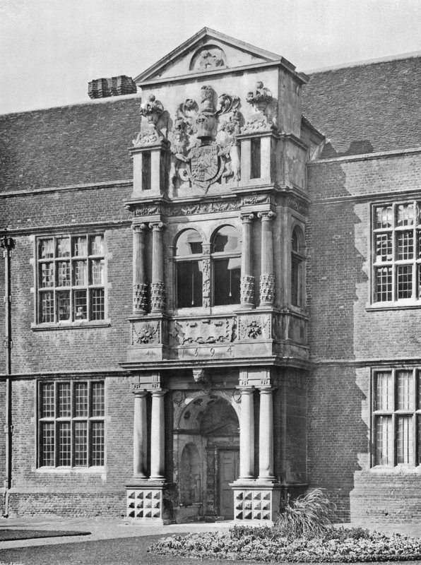 De Wittes Porch at Cobham, Kent by Charles Latham