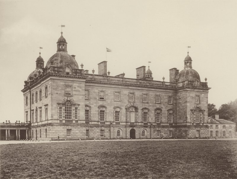 Houghton, Norfolk, the Entrance Front by Charles Latham