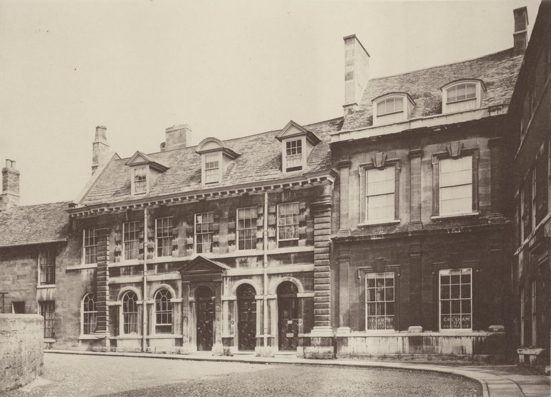 Houses at Stamford, Lincolnshire, St Marys Place by Charles Latham