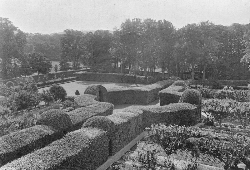 Levens Hall: The Bowling Green by Charles Latham