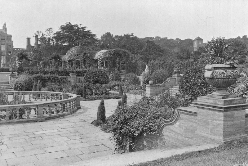North End of the Pond Terrace by Charles Latham