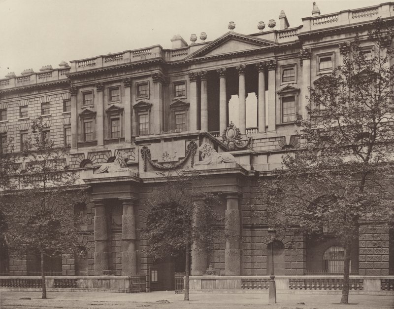 Somerset House, Water Gate by Charles Latham