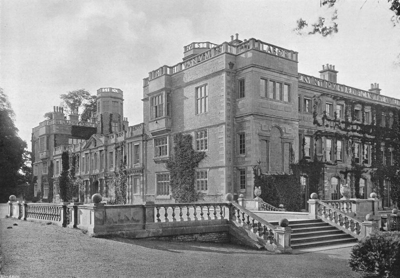 South-East Corner of the Castle by Charles Latham