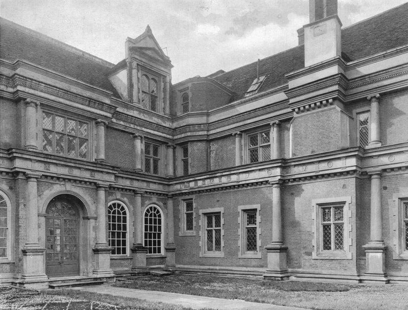 South-West Corner in the Quadrangle by Charles Latham