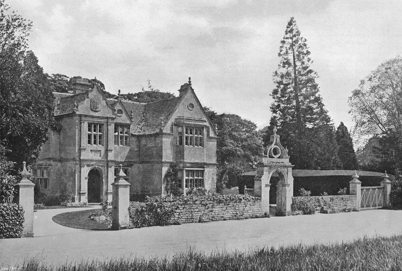 Stibbington Hall from the West by Charles Latham