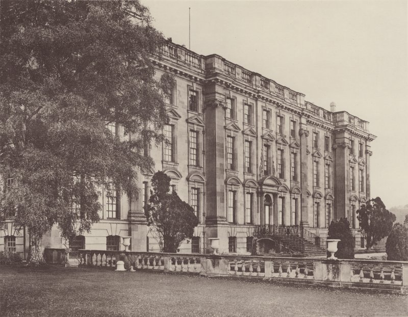 Stoneleigh Abbey, Kenilworth, South West Front by Charles Latham