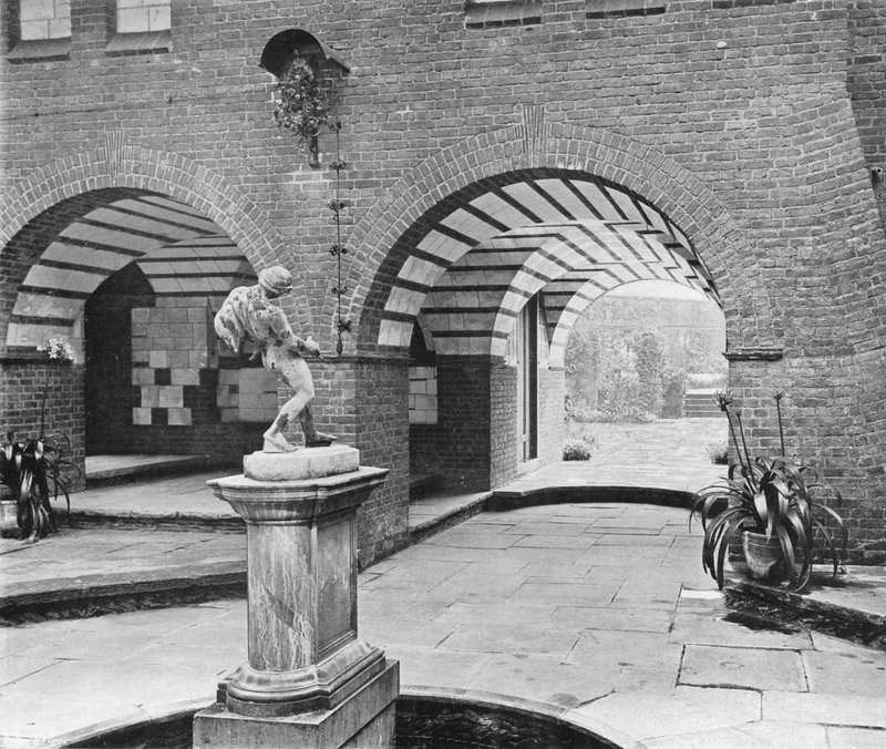 The Fountain Court by Charles Latham