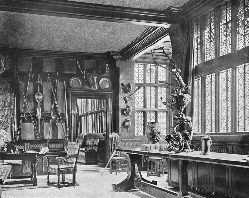 The Great Hall, West Side by Charles Latham