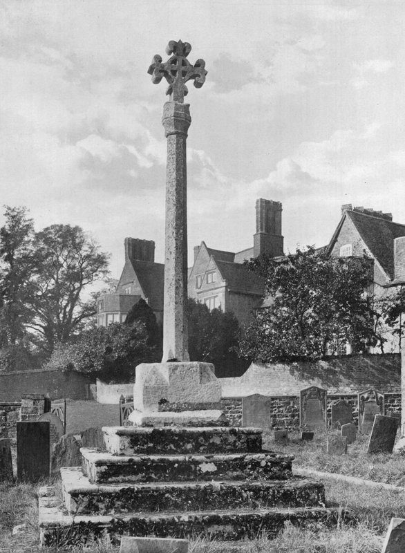 The Hall from the Churchyard by Charles Latham
