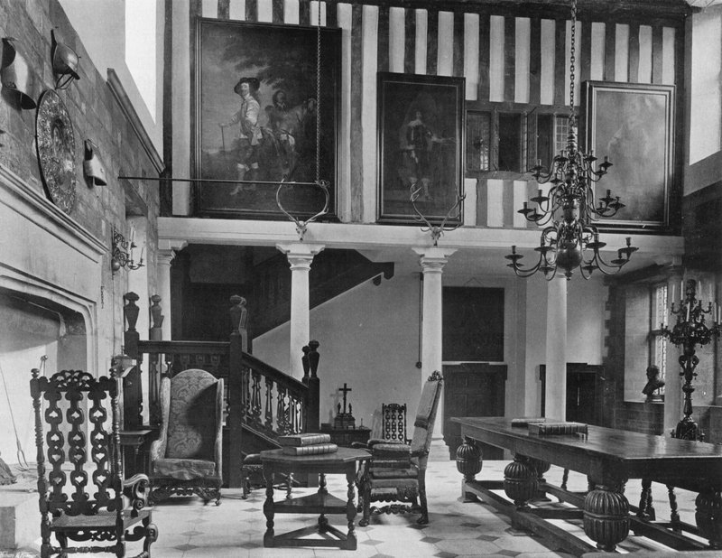 The Hall from the North-West by Charles Latham