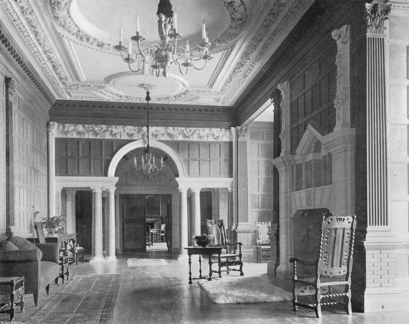 The Hall, Looking East by Charles Latham