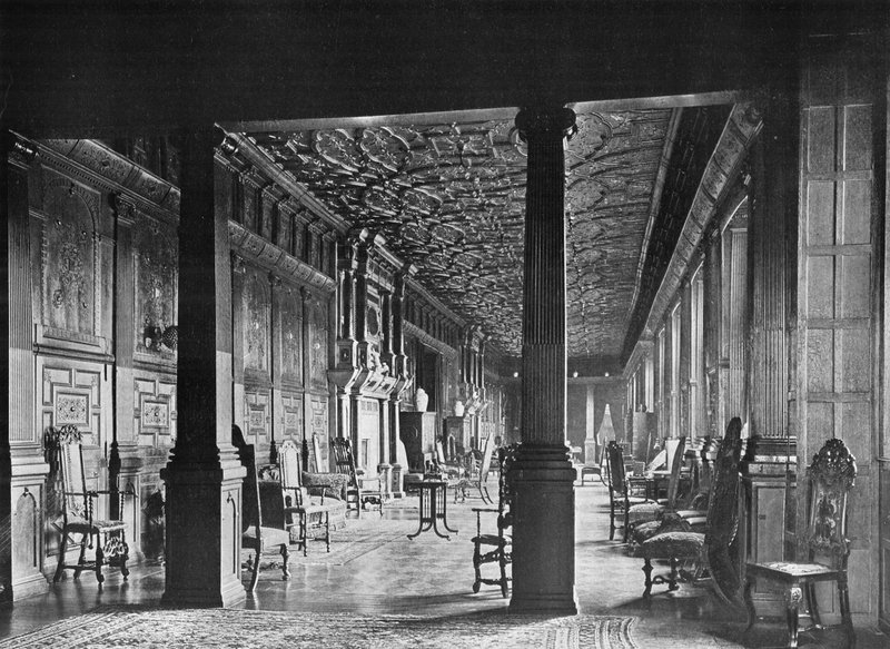 The Long Gallery, looking East by Charles Latham