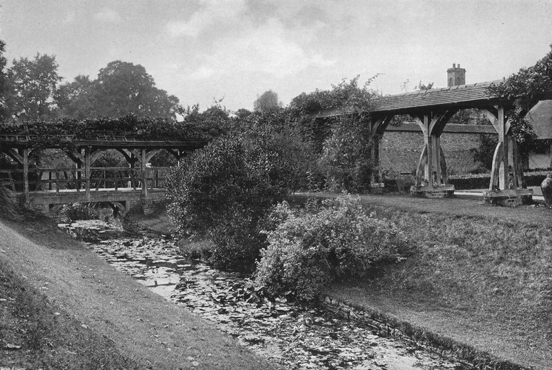 The Moat, South-East Side by Charles Latham
