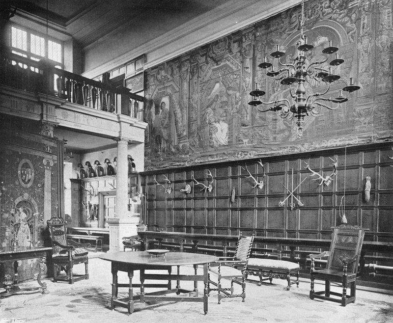 The North Side of the Hall by Charles Latham
