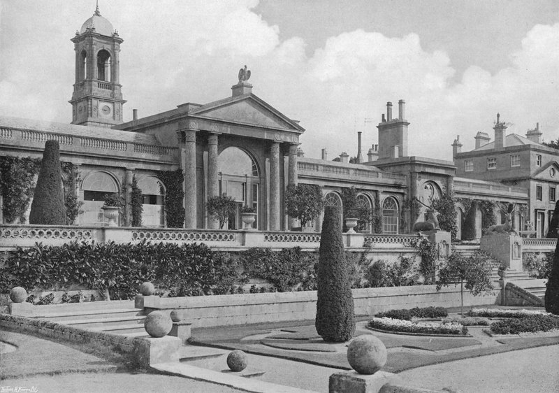The Orangery Terrace by Charles Latham