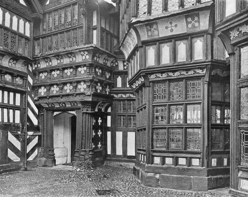 The Porch and Hall Window by Charles Latham