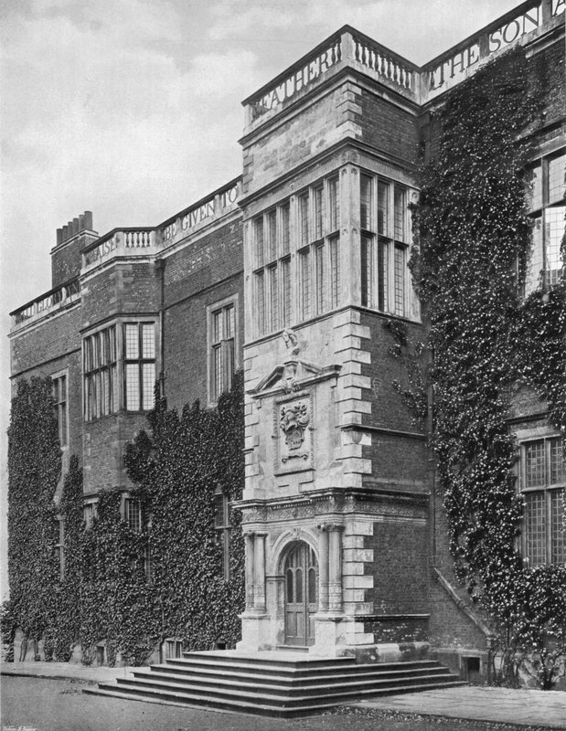 The Porch of the East Wing by Charles Latham