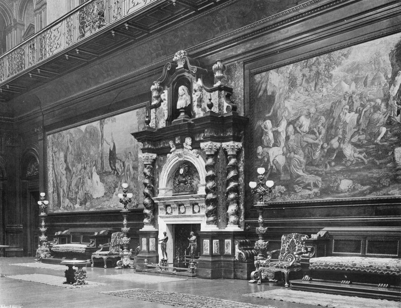 The South Side of the Saloon by Charles Latham