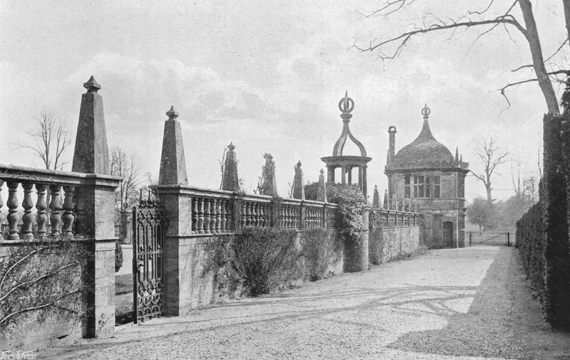 The South Walk Outside the Forecourt by Charles Latham