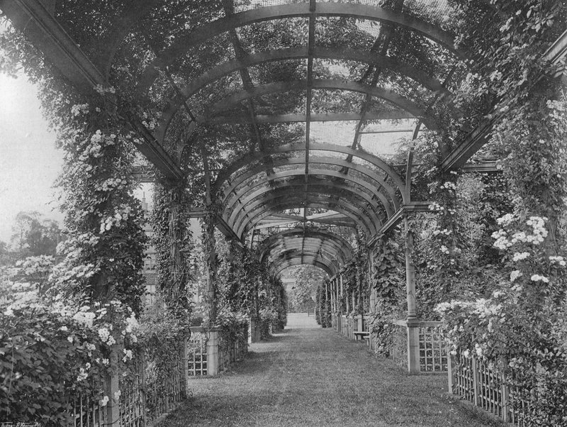 Under the North Pergola by Charles Latham