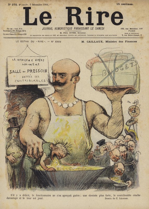 Illustration for Le Rire by Charles Leandre