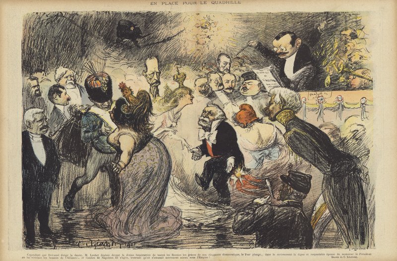 Illustration for Le Rire by Charles Leandre