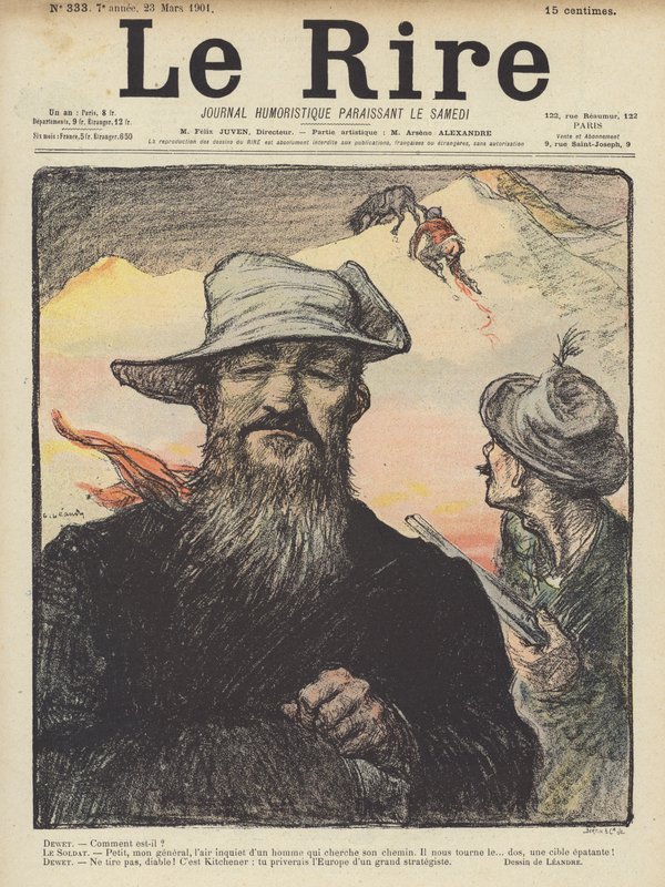 Illustration for Le Rire by Charles Leandre