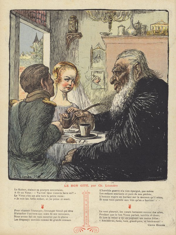 Illustration for Le Rire by Charles Leandre