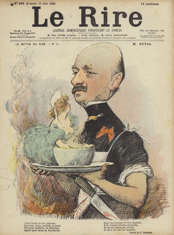 Illustration for Le Rire by Charles Leandre