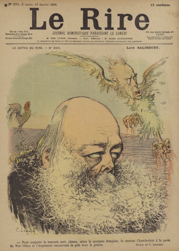 Illustration for Le Rire by Charles Leandre