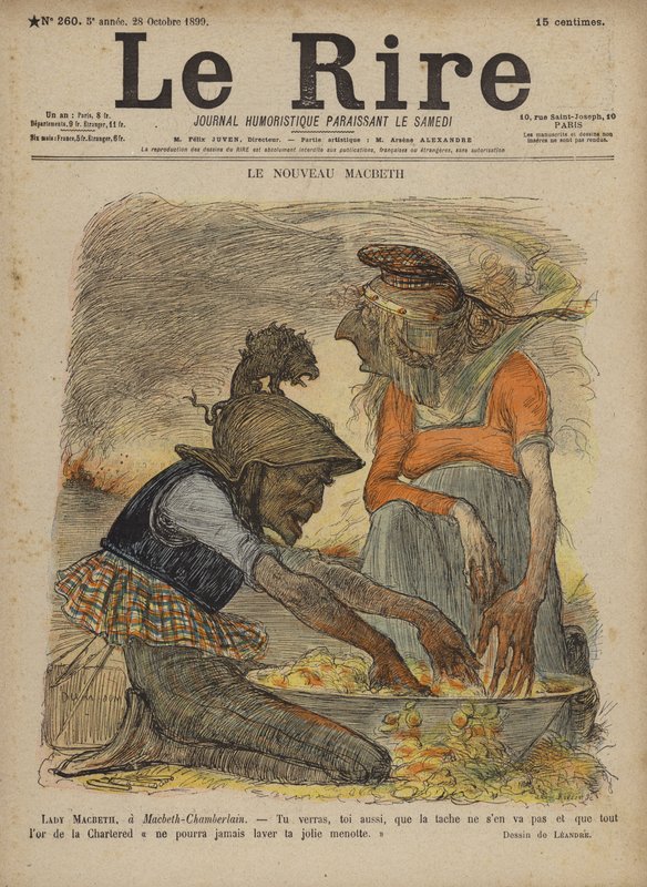 Illustration for Le Rire by Charles Leandre