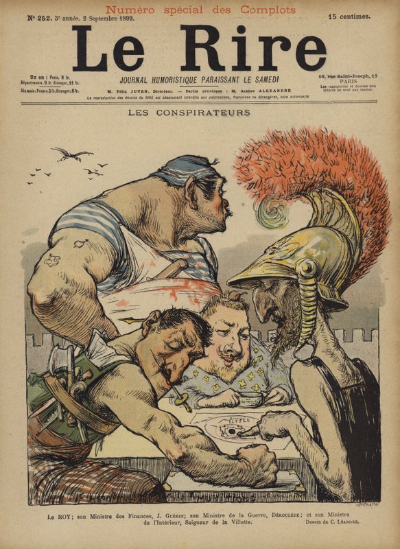 Illustration for Le Rire by Charles Leandre