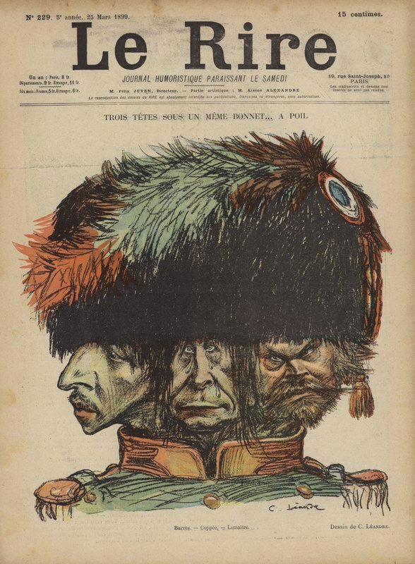 Illustration for Le Rire by Charles Leandre