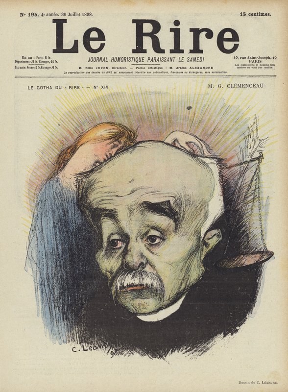 Illustration for Le Rire by Charles Leandre
