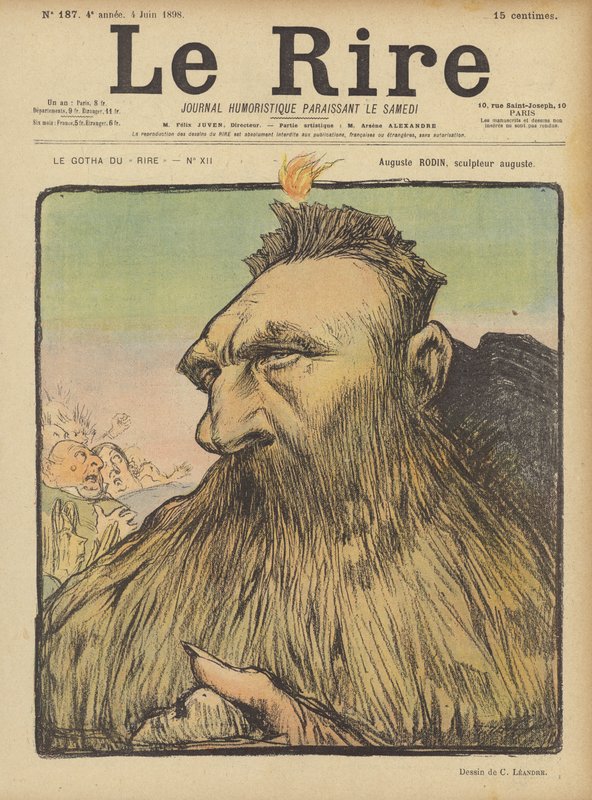Illustration for Le Rire by Charles Leandre