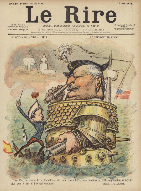 Illustration for Le Rire by Charles Leandre