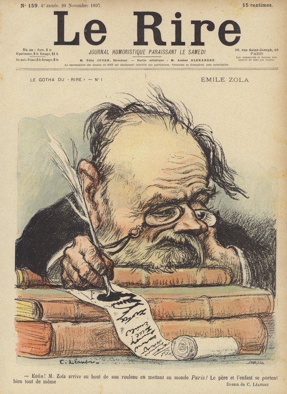 Illustration for Le Rire by Charles Leandre